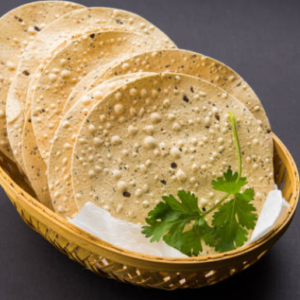 Crunchy Paddy Straw Mushroom Papad